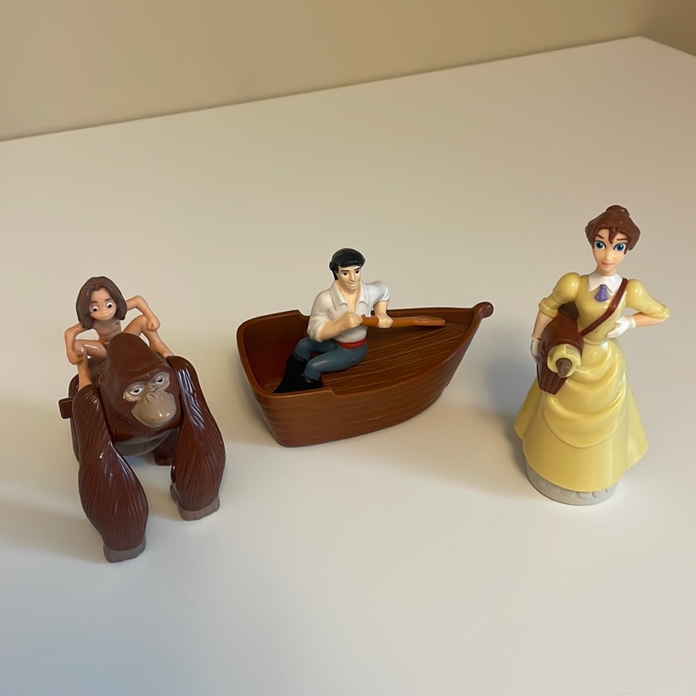 Vintage McDonalds Disney Toys